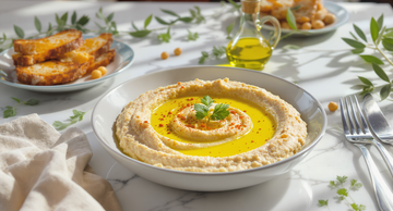 Zeytinyağı ile Humus Tarifi
