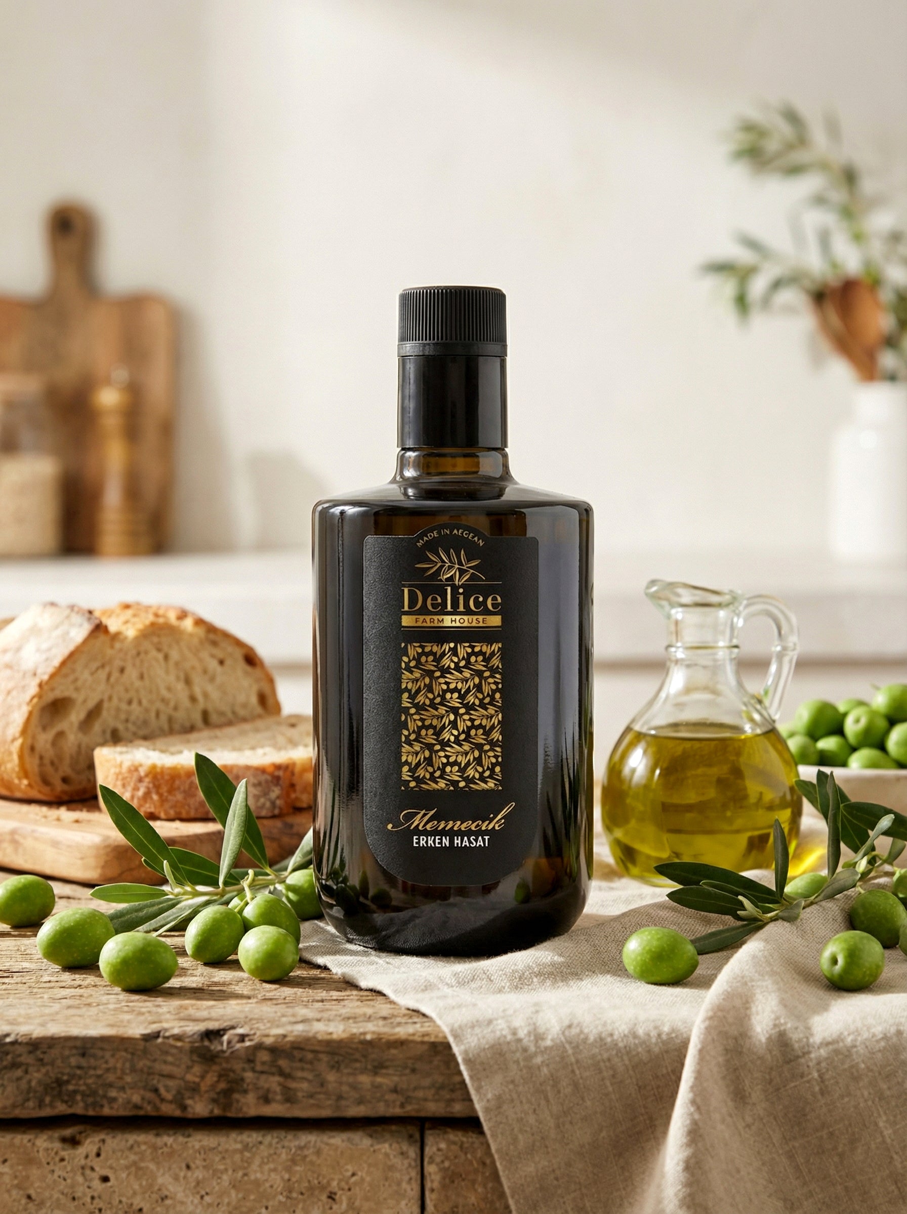 Memecik Erken Hasat Natürel Sızma Zeytinyağı